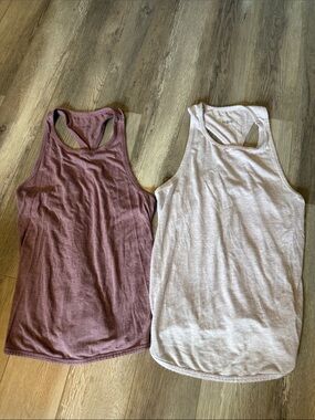 2 Women’s Hyba Athletic Tank Tops - Purple- Size S